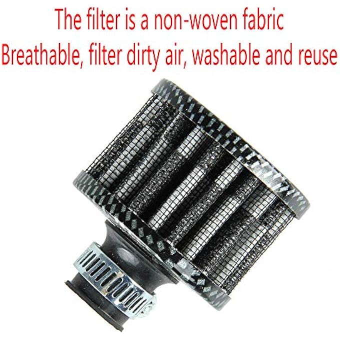 ESUPPORT 12mm Mini Blue Cone Cold Air Intake Filter Turbo Vent Car Pack of 4 CXAF09A - Image 4