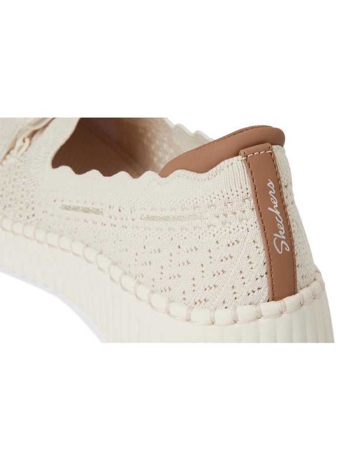 SKECHERS حذاء نسائي سيل كروشيه من ويلشاير BLVD، أبيض فاتح، 11 - Image 2