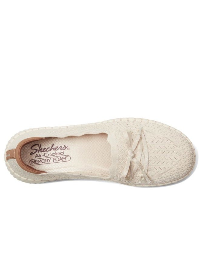 SKECHERS حذاء نسائي سيل كروشيه من ويلشاير BLVD، أبيض فاتح، 11 - Image 3