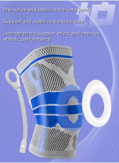 Generic Shock-absorbing sports knee pads, basketball knee pads, knee pads, sports knee pads, soft and breathable knee pads protect the knees from injury, breathable knee pads enhance knee stability, knee pads relieve knee strain, suitable for fitness, running and basketball  - Image 2