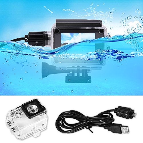 Pomya Case for SJ4000/SJ7000, ABS Material, Accessories with Charging Cable, Ideal for Diving, Snorkeling, Default Color - Image 5