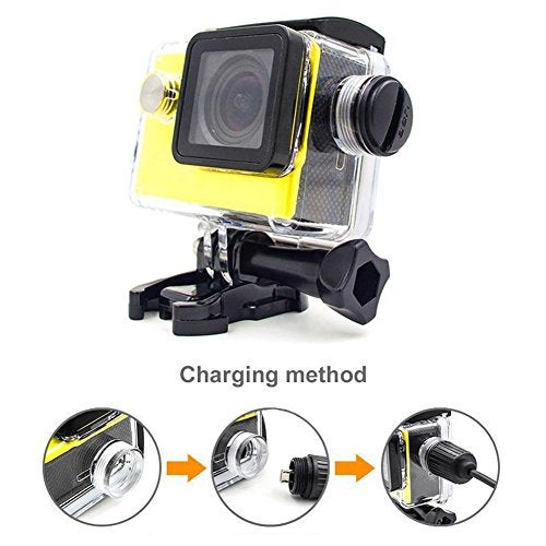 Pomya Case for SJ4000/SJ7000, ABS Material, Accessories with Charging Cable, Ideal for Diving, Snorkeling, Default Color - Image 3