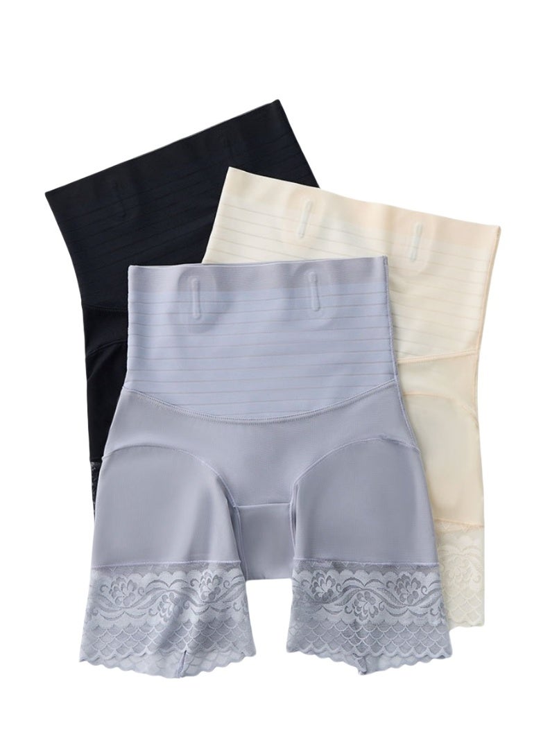 KUYING High Waisted Anti Glare Postpartum Waist Cinching And Hip Lifting Safety Pants For Body Shaping Set Of 3 - Image 1