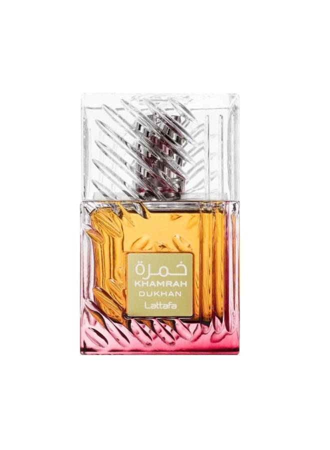Lattafa Khamrah Dukhan for Men EDP 100ML – A Smoky & Spiced Masterpiece of Masculinity - Image 1