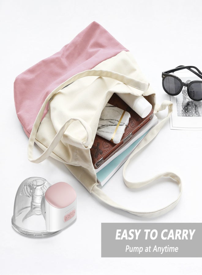 BEBEBAO BB-P1 2 Pack Wearable Electric Breast Pump Hands Portable Breast Cup 8oz/240ml 3 Modes 10 Suction Levels for Breastfeeding with 24mm Flange + 2pcs Bra Adjustment Buckles + 10pcs - Image 3