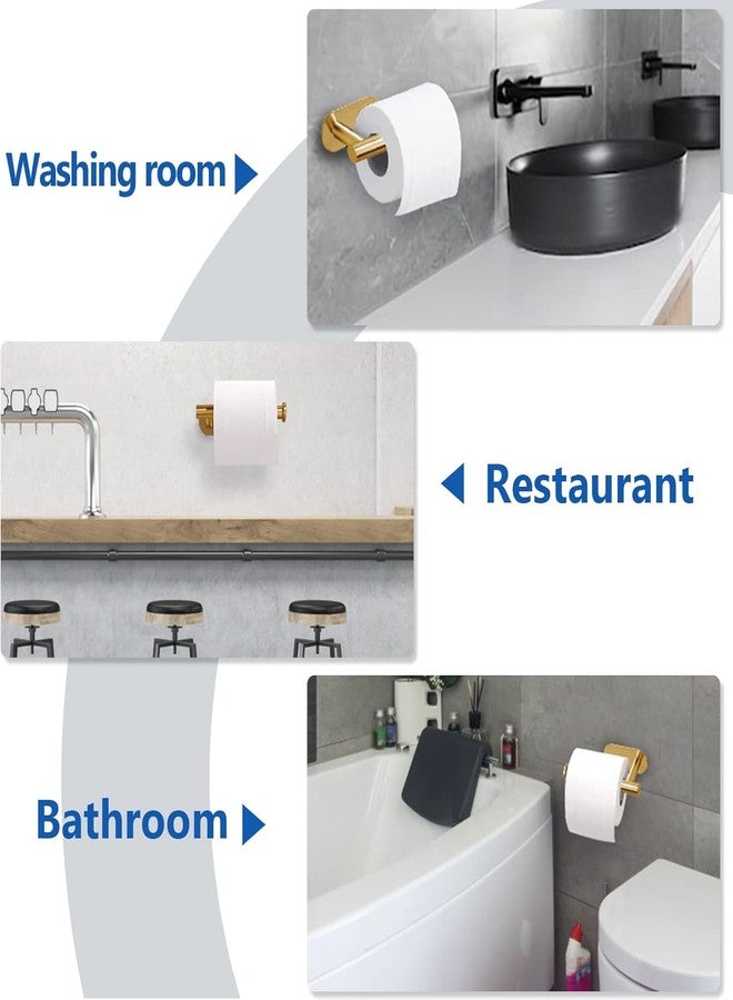 XDerlin Toilet Paper Holder Self Adhesive Roll Holder Wall Mount for Bathroom and Washroom No Drilling -White - Image 5
