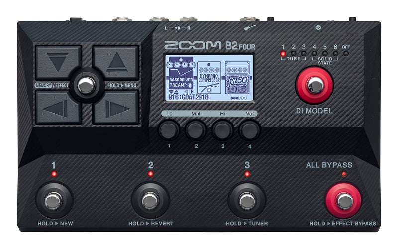 Zoom B2 Four Bass Multi-Effects Processor - Image 1