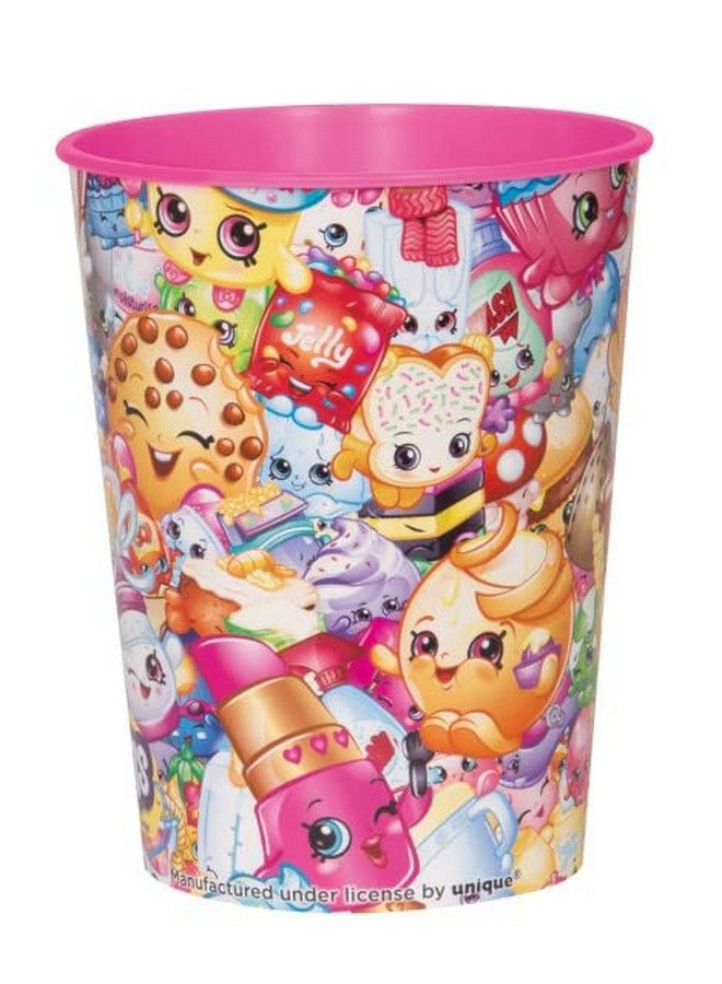 Unique Shopkins Birthay Party Supplies Favor Bundle Pack Includes 12 Plastic Reusable Favor Cups - Image 3