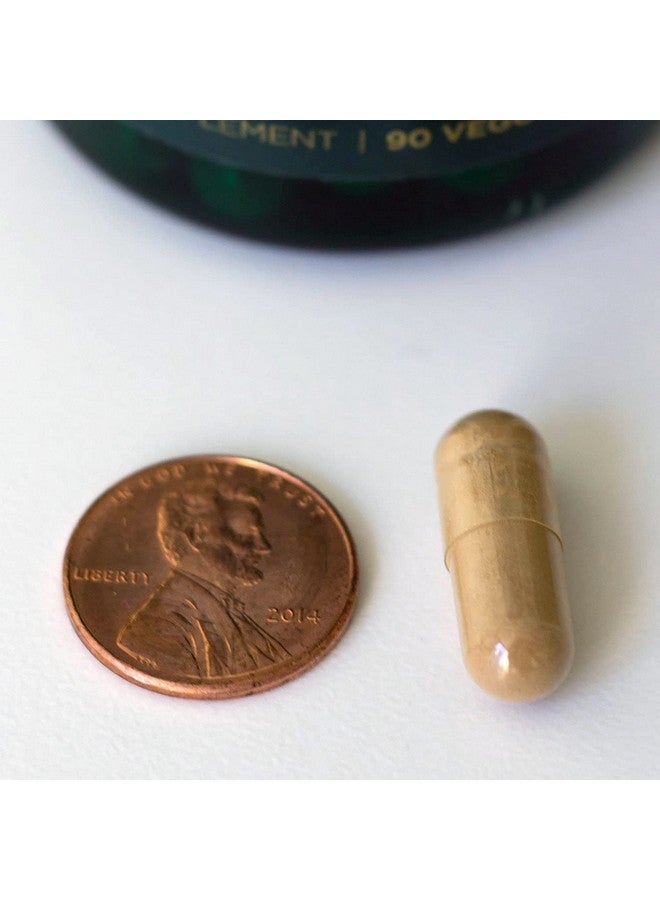 SWANSON Real Food Biotin Vitamin B 7 Hair Skin Nail Metabolism Health From Organic Hummingbird Tree Extract Vegan Gluten Free Non Gmo B7 5000 Mcg 90 Veggie Capsules (Caps) - Image 3