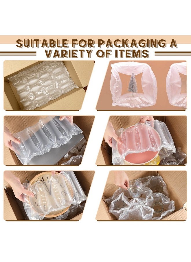 Marsui - Air Pillows For Shipping 984 Ft X 4 X 8 Air Bags Inflatable Air Pillow Cushion Film Roll Air Pillow Wrap Cushioning Box Void Filler Packing Materials For Fragile Items Moving Packaging - Image 1