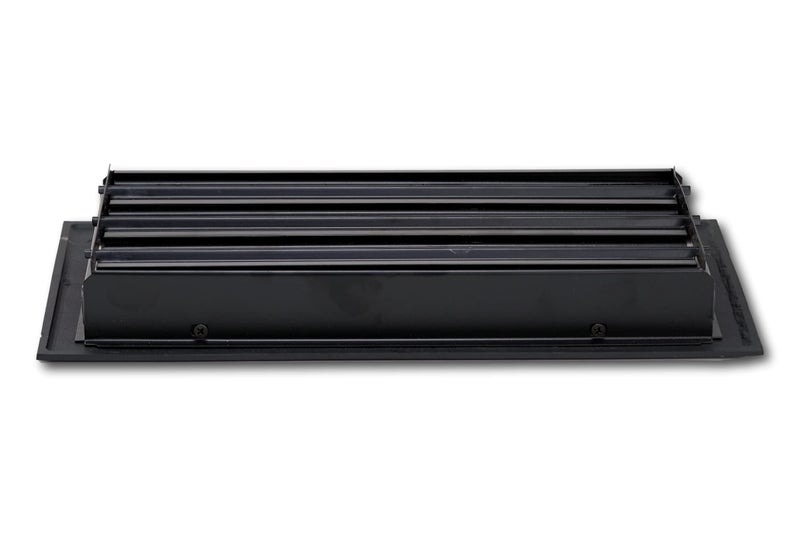 Madelyn Carter 4 X 10 Cast Iron Vintage Industrial Vent Cover - Black (Overall: 5.25 X 11.5) - Image 4