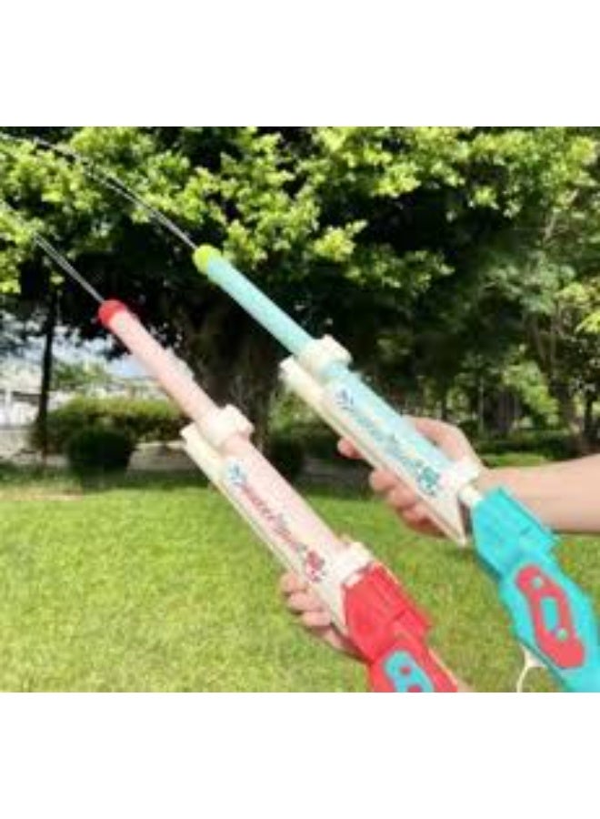 Large Dual Water Gun – Powerful Double Nozzle, Green - Image 1
