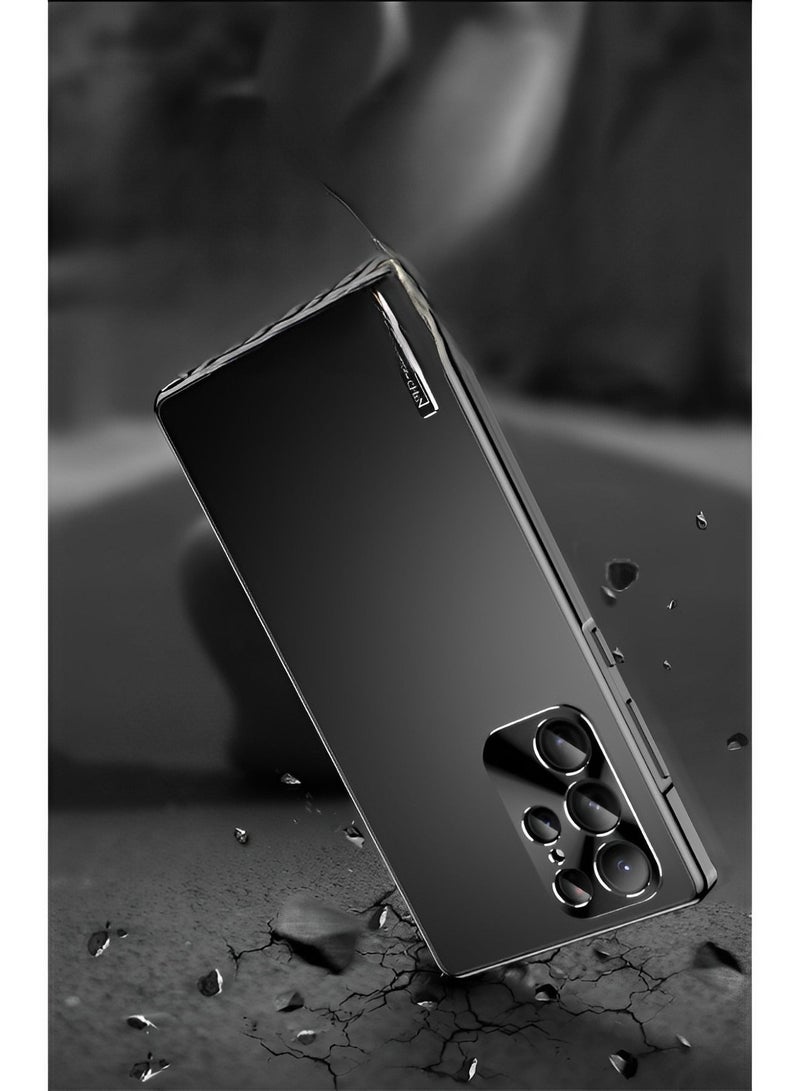 REOCLE Magnetic Phone Case Phone Cover Samsung Galaxy Magnetic Aluminum Metal Frame Phone Case for S23 Ultra - Image 3