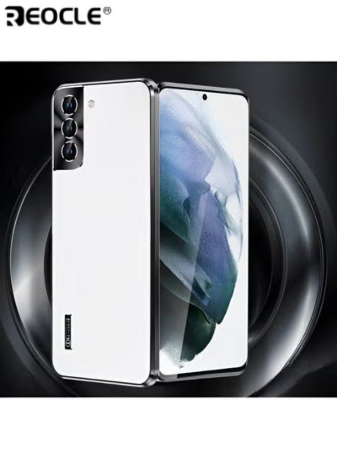 REOCLE Magnetic Phone Case Phone Cover Samsung Galaxy Magnetic Aluminum Metal Frame Phone Case for S23 Ultra - Image 1