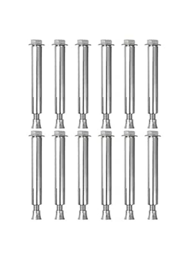 12Pcs Heavy Duty Expansion Anchor Bolts for Speed Bumps and Traffic Control 10mm - Image 1