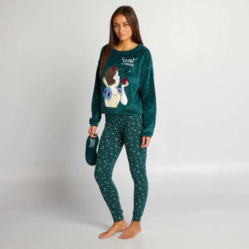 Kiabi 2-Piece Pyjama Set + Mask - Snow White Snow White