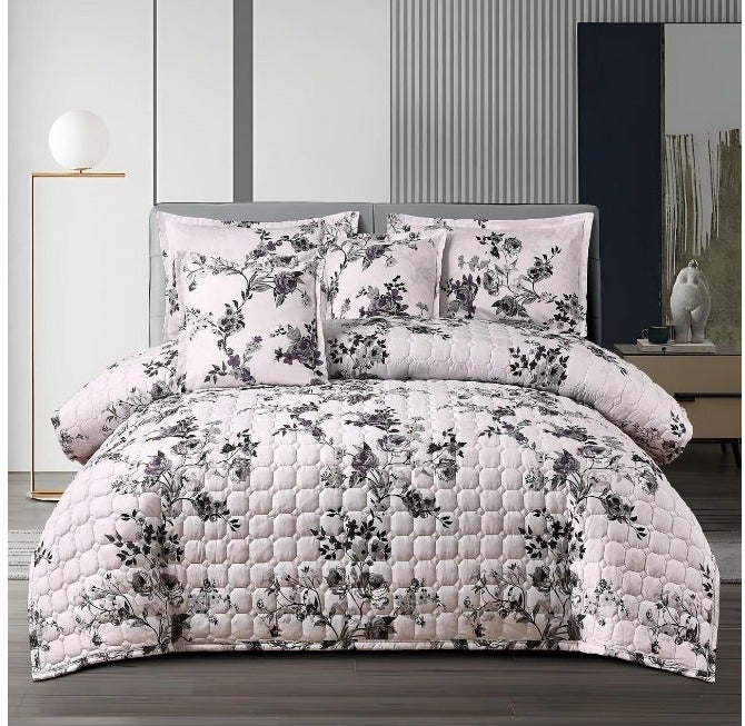 Brides Summer double bed sheet set, 7 pieces, 100% luxurious cotton, size 260*240 - Image 1