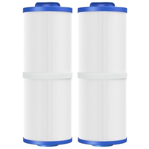 Beckacher 4CH-949 Spa Filter Compatible with Unicel, Pleatco PWW50L, Filbur FC-0172, SD-01143, 817-4050, Baleen AK-90091, Rising Dragon 50, Waterway Teleweir 50 sqft hot tubs Filter Cartridge, 2 Pack - Image 1