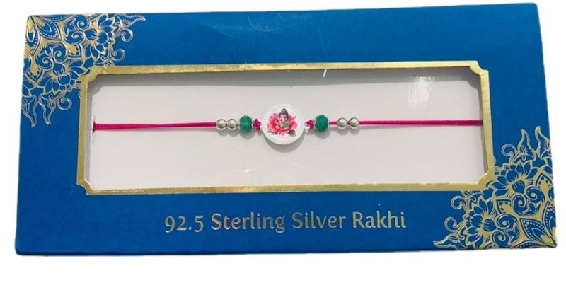 BANDHAN 925 SILVER RAKHI KHUSHBOO JEWELES - Image 1