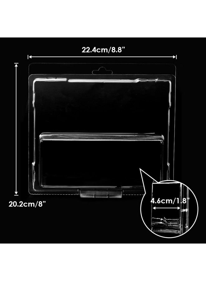 baskiss 12 Pack Protector Cases Compatible with Hot Wheels Team Transport - 0.7mm Thick PET Clear Clamshell Display & Storage Blister Protective Covers (12)  - Image 3