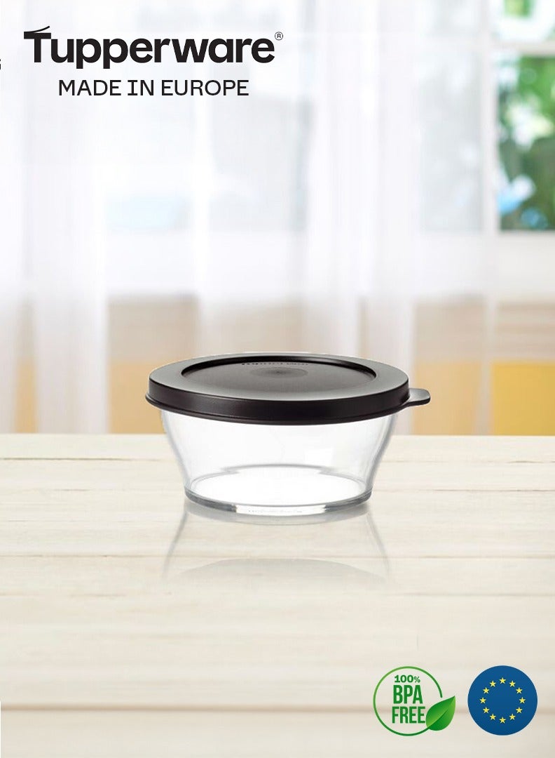 توبروير مرطبان تقديم  شفافة بغطاء أسود  290مل من تابروير - Image 1