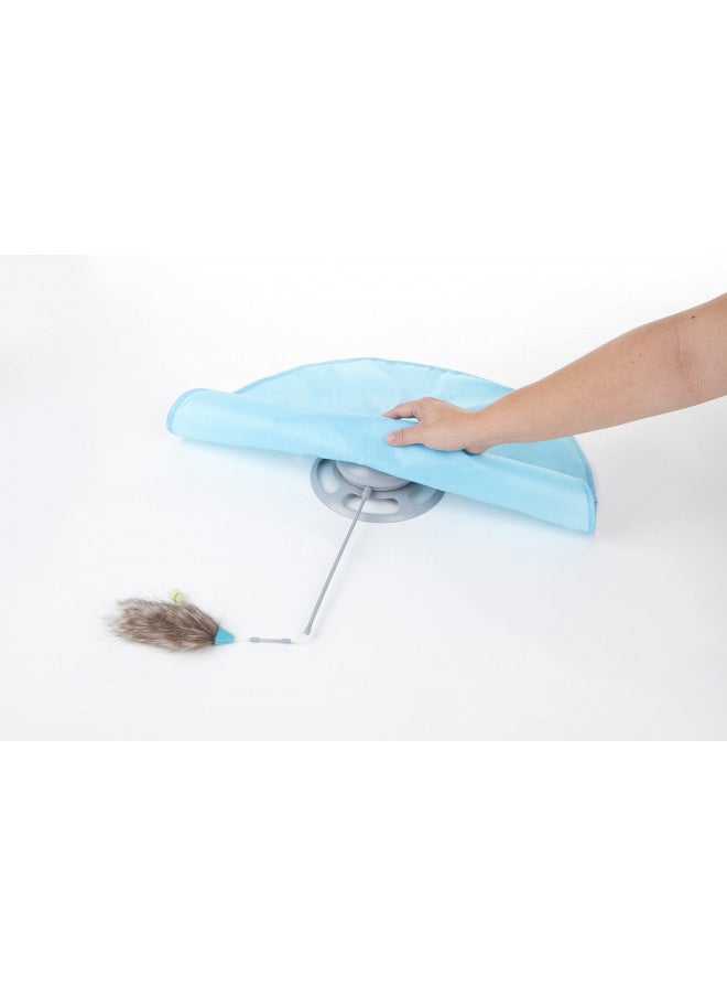 SmartyKat SmartyKat Hot Pursuit Electronic Concealed Motion Cat Toy, Battery Powered - Blue, One Size  - Image 1