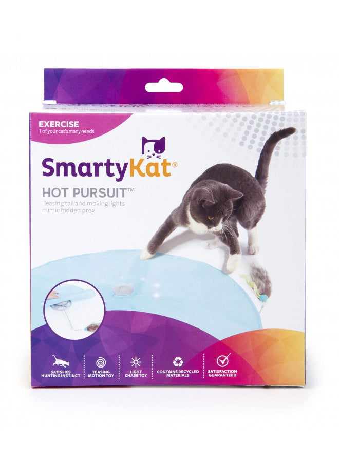 SmartyKat SmartyKat Hot Pursuit Electronic Concealed Motion Cat Toy, Battery Powered - Blue, One Size  - Image 2