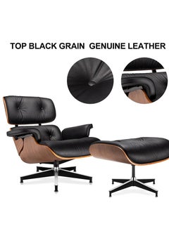 Mahmayi Mahmayi UL UT-9000 Modern Recliner Sofa chair for living room and bedroom with Ottoman - Black  - Image 2