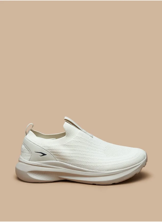 Dash Mens Textured Slip-On Sports Shoes