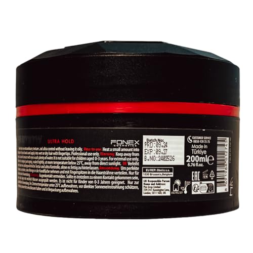 Gummy Ultra Hold Hair Styling Wax 200ml - 6.76 Fl Oz (Pack of 1) Ultra Hold - Image 3
