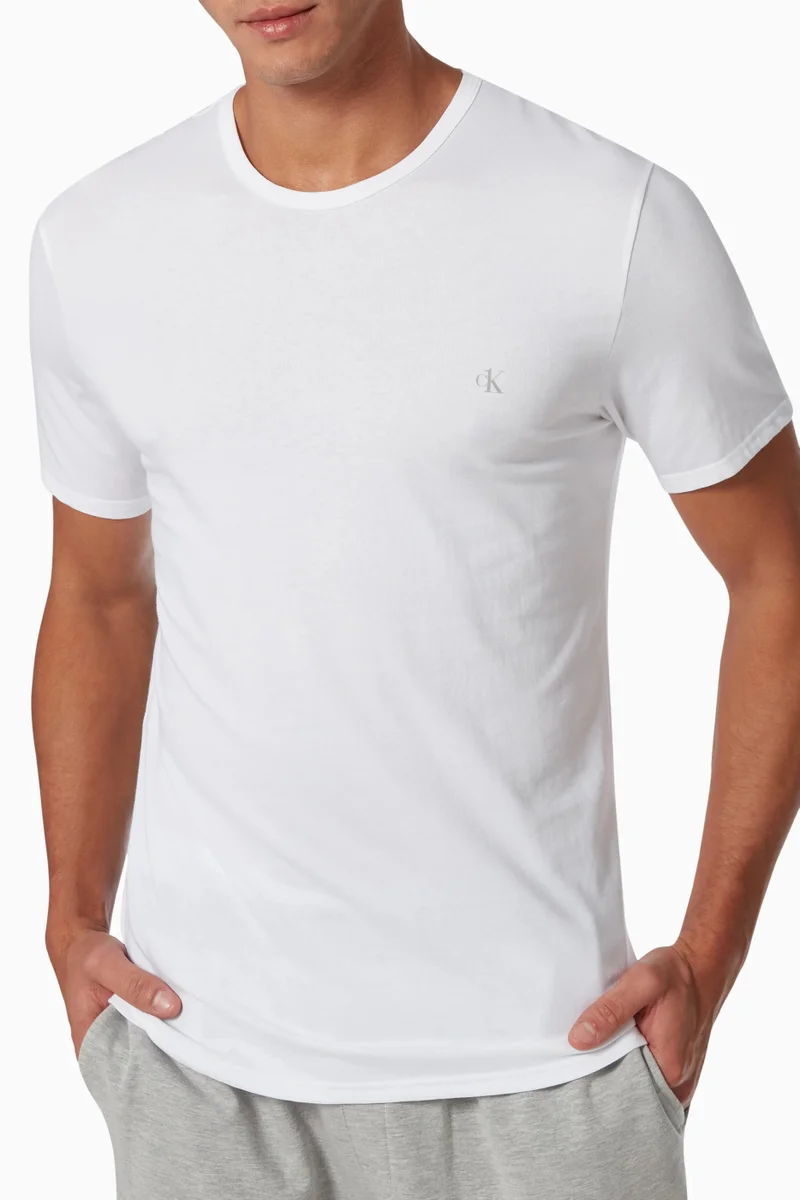 CALVIN KLEIN Slim Stripe Short Sleeve T-Shirt