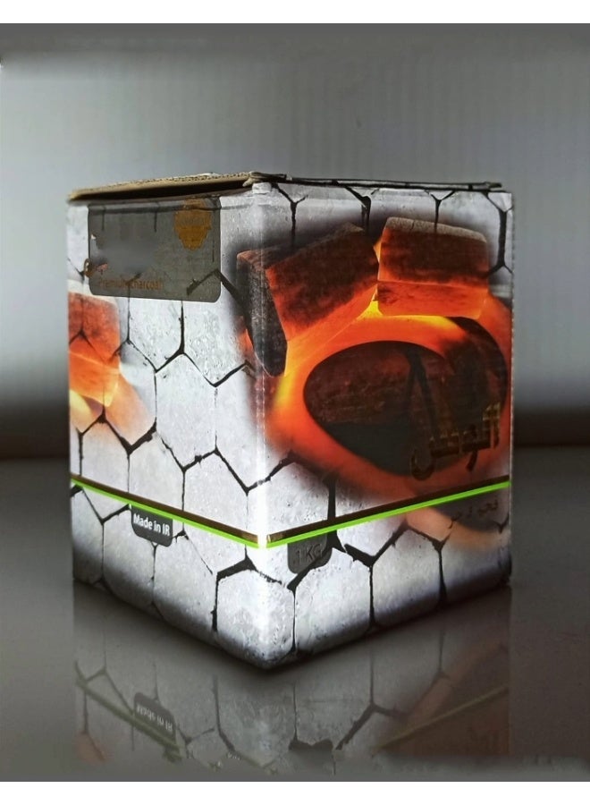 Charcoal Barbeque Long Charcoal Bricks 1 Kg - Image 1