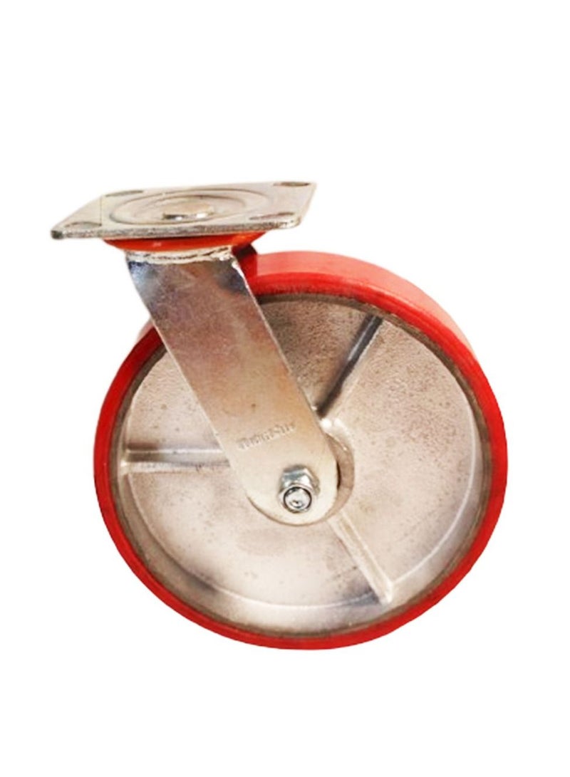 Kingroy Red Pu Caster Wheel 5 Inch 