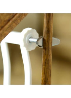 dreambaby Dreambaby Yshaped Spindle Rod Banister Gate Adaptors For Dreambaby Pressure Mounted Gates 9.5Mm Diameter Size & 4.5Inch Length Silver 2 Count (Pack Of 1) Model L196  - Image 3