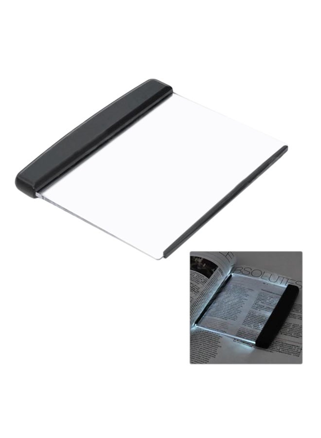 NIBEMINENT LED Reading Light Wedge Panel Book White 148x176mm