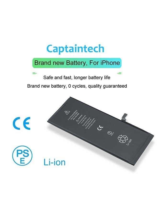 Captaintech 2675.0 mAh Replacement Battery For Apple iPhone 8 Plus Black - Image 2