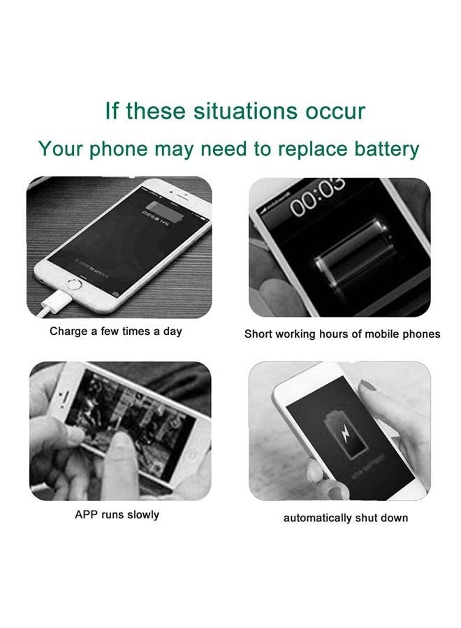 Captaintech 2675.0 mAh Replacement Battery For Apple iPhone 8 Plus Black - Image 5