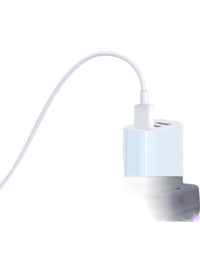 Kovol 3.4a Three-port Usb Charger Adapter C Patible With 5v2a/1a Multiple Ports Fast Charging For Apple, Huawei, Xia I, Samsung, Oppo, Android Phones And Tablets - Image 2