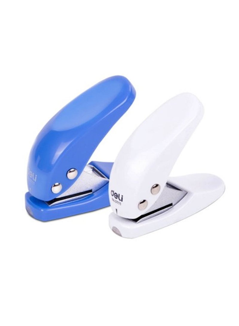 Deli 4-Piece Mini Single Hole Paper Punch Multicolour - Image 2