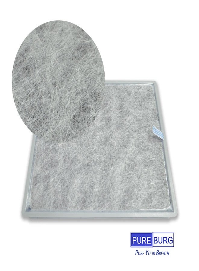 PUREBURG فلتر بديل من بيوربيرغ متوافق مع أجهزة تنقية الهواء شارك HE401 وHE402 وHE405، فلتر HE4FKPET وH13 بتقنية الكربون النشط HEPA، نظام ترشيح رباعي المراحل، عبوة واحدة - Image 3