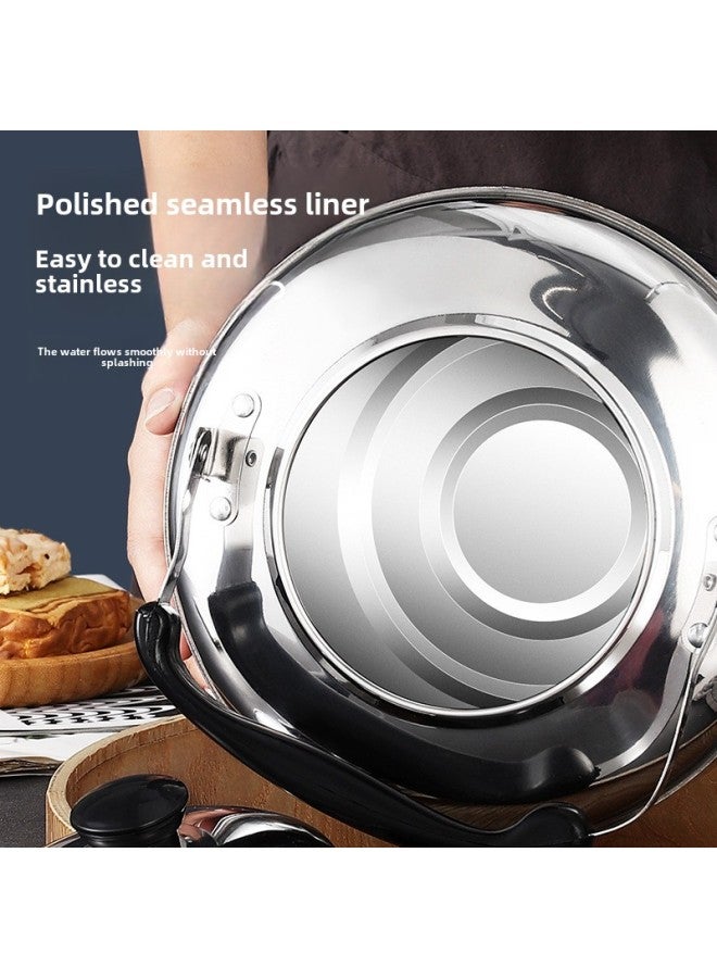 Stainless Steel Boasting Water Sound Kettle Large Capacity Teapot Household Special Thick Medium Package Kettle Induction Cooker Gas Universal Kettle-Capacity:7L Sound Pot (with Magnetic)  - Image 5
