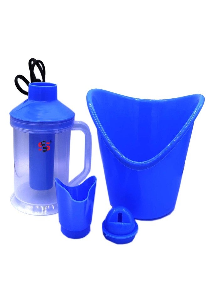 إس 2 إس جهاز بخار S2S 3 في 1 متعدد الاستخدامات: جهاز بخار، جهاز استنشاق، ساونا للوجه (أزرق) - Image 4