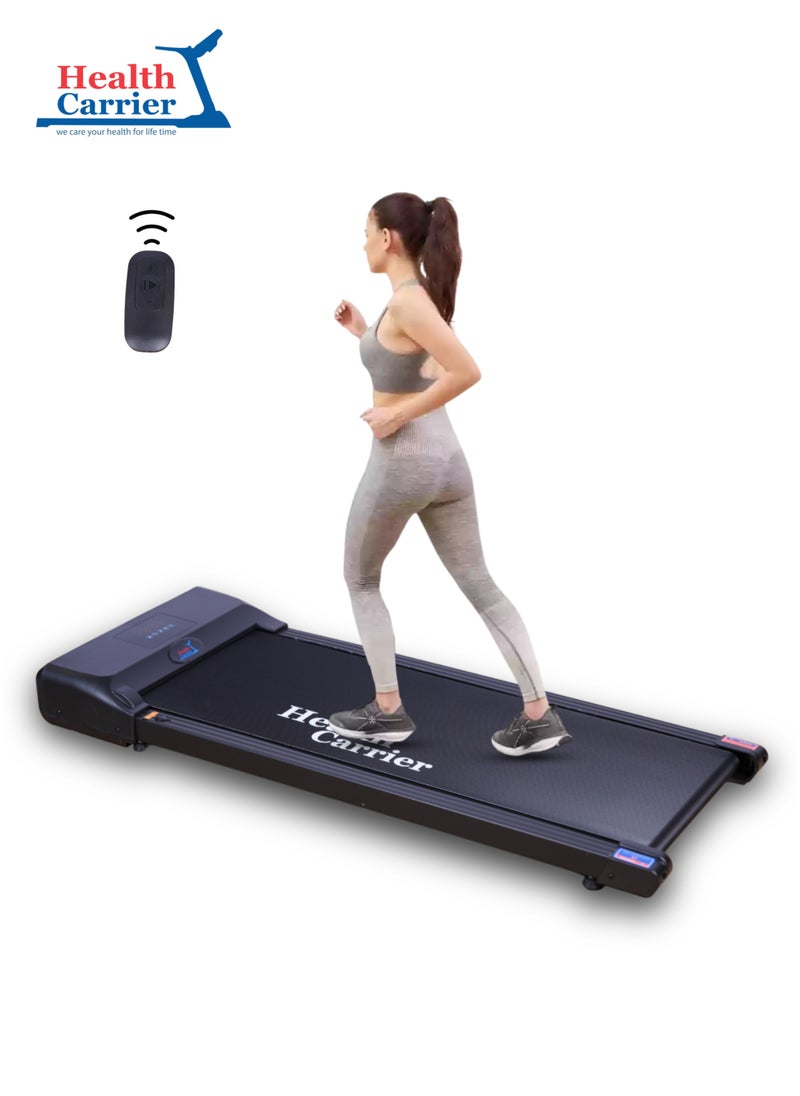 HC-T507 Slim Portable Running Pad Treadmill - LED Display With Wireless Remote Control, 120kg weight capacity-Under Desk Running Walking Machine Treadmill - pzsku/Z283046389DB77EA3C2CCZ/45/_/1734591870/e48c3e20-2e4c-4fbd-bbea-4bd9770ca264