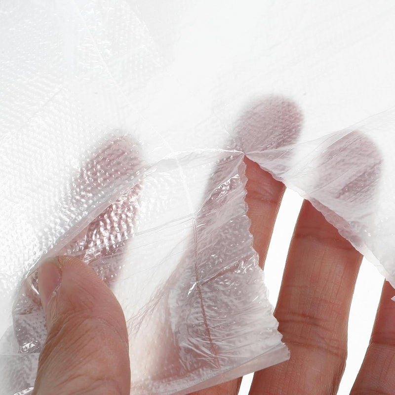 Thickened White Trash Bags 45x50cm, Unscented Bathroom Wastebasket Garbage Bags, 150pcs (5 Rolls of 30), Small Heavy Duty Trash Liners for Home and Office Use - Image 4