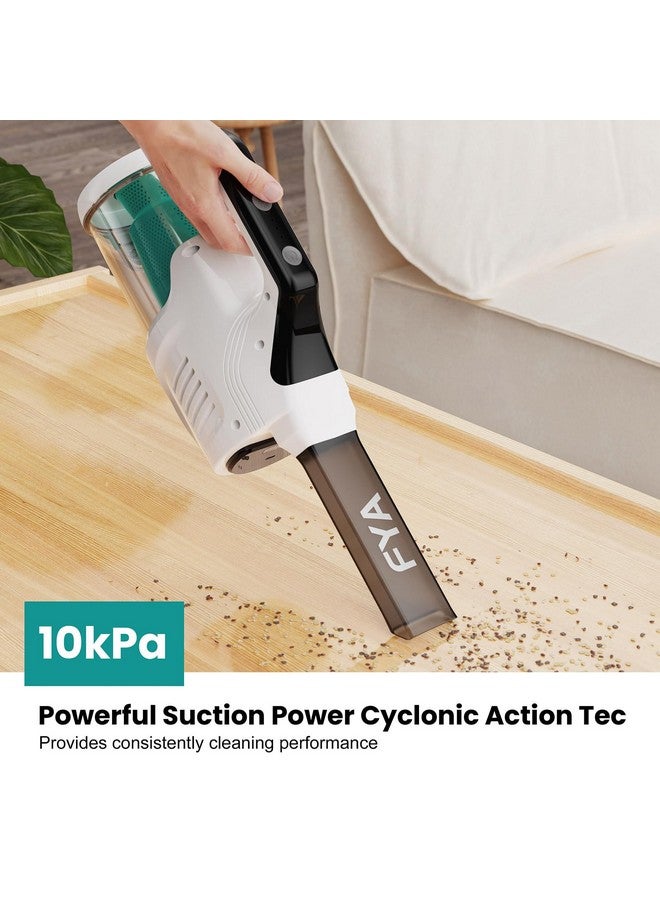 FYA 5-in-1 Wireless Handheld Vacuum Car Vacuum Cleaner with LED Light for Home, 10kpa Powerful Suction Lightweight Portable Vacuum for Pet, Cordless Vacuum for Carpet Stairs Pet Hair Deep Cleaning - Image 2