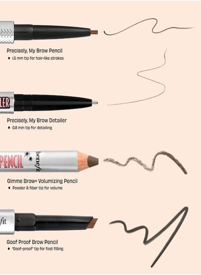 Benefit Cosmetics Precisely, My Brow Pencil Waterproof Eyebrow Definer Shade 3.75 – Warm Medium, 0.03g - pzsku/Z28305674E5FDAD389E73Z/45/_/1733819575/44dceb80-b22b-4b5b-ab0a-859a42da4ebb