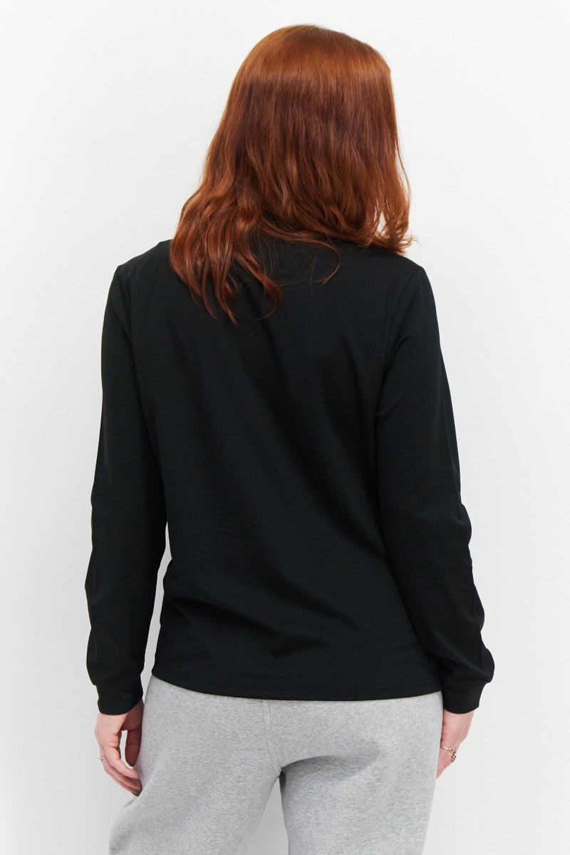 CASTORE Women Sportswear Fit Long Sleeves Training Swearshirt, Black - Image 2