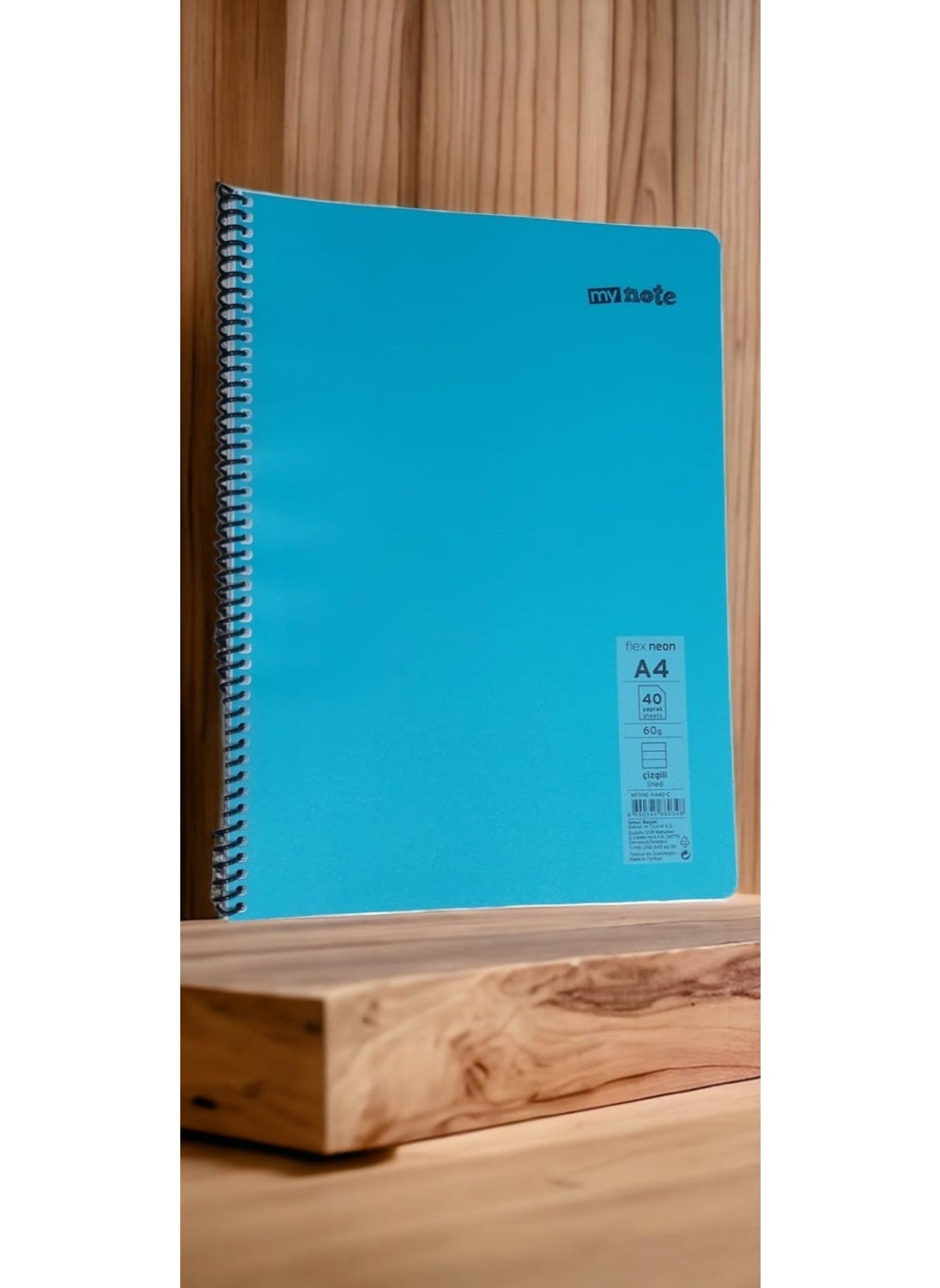 Mynote Flex Notebook 40 Sided Lined 