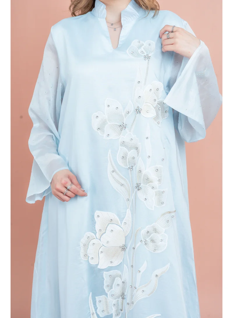 IKKXA Flowy Flower Pattern Dress
