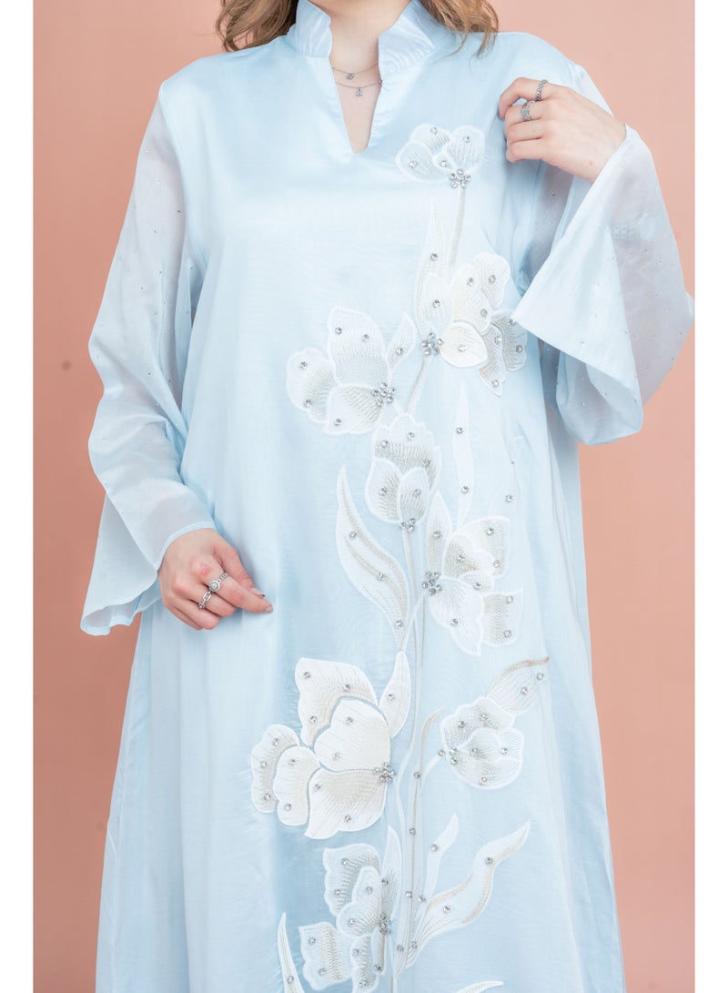 اكسا فستان منقوش بالزهور - Image 2